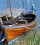 Boat with Pine tar lazure, Sweden
